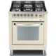 Aragaz Lofra Rainbow PR76MFT/C, gaz, 70x60cm, 5 arzatoare, grill electric, timer, aprindere electronica, rosu