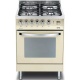 Aragaz Lofra Rainbow PBI66MFT/C, gaz, 60X60cm, 4 arzatoare, grill electric, timer, aprindere electronica, crem