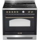 Aragaz Lofra RBI66MFT/CI, 60x60 cm, gaz, 4 arzatoare, grill, aprindere electronica, timer, crem