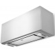 Hota decorativa Lofra Modern Gardenia 90x30 cm, 1 motor, 3 viteze, 800 m3/h, telecomanda, inox