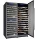 Vitrina de vinuri Nevada Concept NW340T-SL, 340 sticle, 3 zone, negru/inox