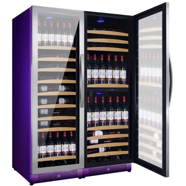Racitor de vinuri Caso WineMaster Touch A one, 44 sticle, 117 W, negru/otel inoxidabil