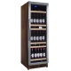 Vitrina de vinuri Nevada Wood NW158S-SSW, 158 sticle, lemn wenge