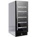 Racitor de vinuri Caso WineMaster Touch A one, 44 sticle, 117 W, negru/otel inoxidabil