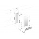 Vitrina de vinuri Nevada Concept NW20D-FG, 20 sticle, doua zone, negru