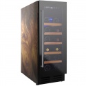 Vitrina de vinuri Nevada Wood NW20S-FGW, 20 sticle, doua zone, lemn palisandru