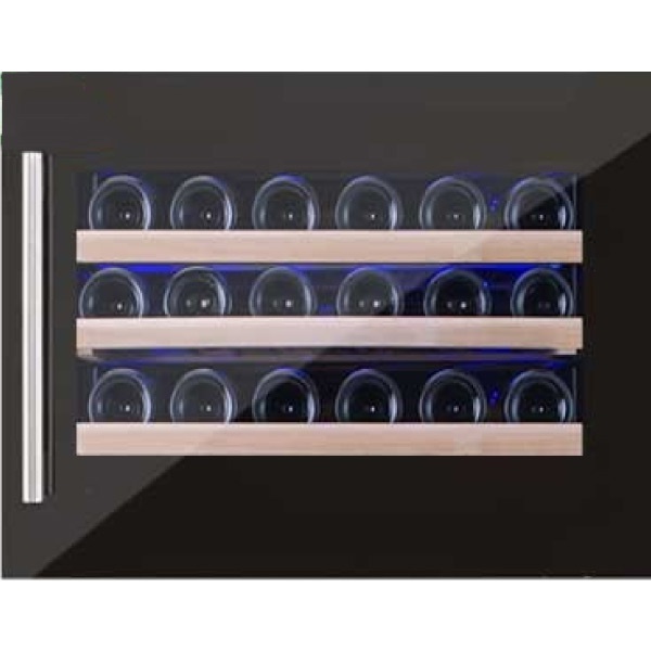 Racitor de vinuri Caso WineMaster Touch A one, 44 sticle, 117 W, negru/otel inoxidabil
