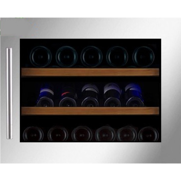 Racitor de vinuri Caso WineMaster Touch A one, 44 sticle, 117 W, negru/otel inoxidabil