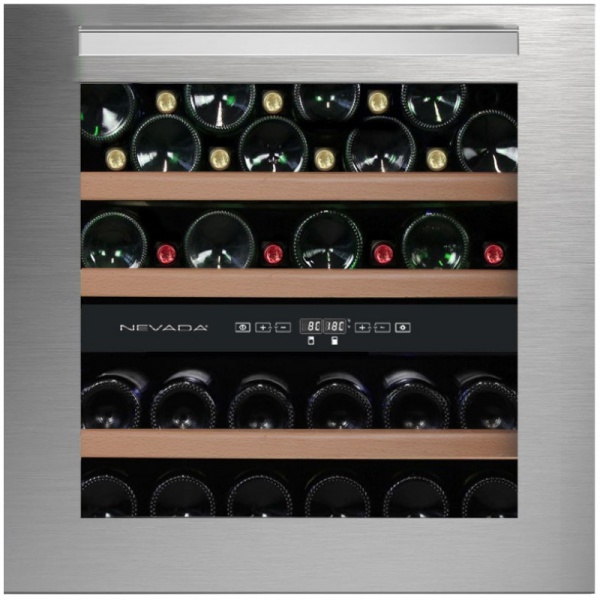 Racitor de vinuri Caso WineMaster Touch A one, 44 sticle, 117 W, negru/otel inoxidabil