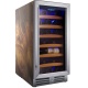 Racitor de vinuri Caso WineMaster Touch A one, 44 sticle, 117 W, negru/otel inoxidabil