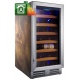 Racitor de vinuri Caso WineMaster Touch A one, 44 sticle, 117 W, negru/otel inoxidabil