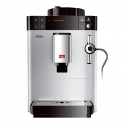 Espressor automat Melitta Caffeo Barista TS, Sistem Cappuccino, Autocuratare, 15 Bar, 1.8 l, Carafa lapte, Argintiu