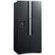 FRIGIDER side by side HAIER HRF-800DGS8, 435 kWh/an, 792 L, 457 L, sticla