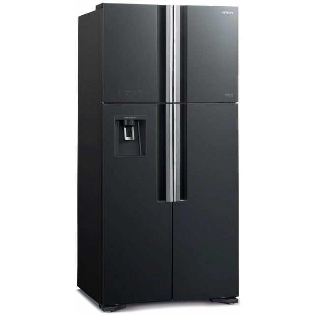 FRIGIDER side by side HAIER HRF-800DGS8, 435 kWh/an, 792 L, 457 L, sticla