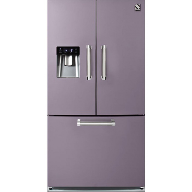 Side by Side Steel Genesi GFR9F , Clasa A+, 536L, No Frost, Dispenser Apa, Twist Ice Maker, inox