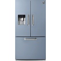 Side by Side Steel Genesi GFR9F , Clasa A+, 536L, No Frost, Dispenser Apa, Twist Ice Maker, albastru deschis