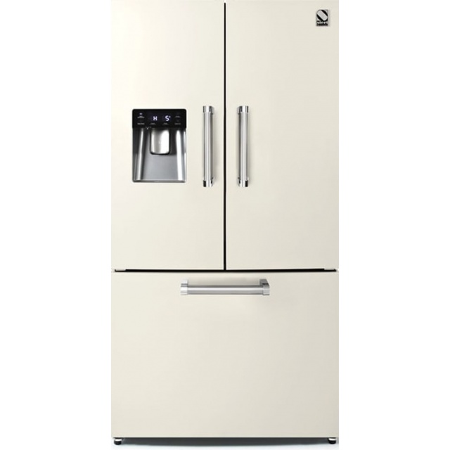 Side by Side Steel Genesi GFR9F , Clasa A+, 536L, No Frost, Dispenser Apa, Twist Ice Maker, negru