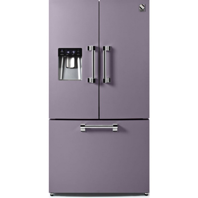 Side by Side Steel Ascot AFR9F , Clasa A+, 536L, No Frost, Dispenser Apa, Twist Ice Maker, inox