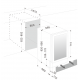Racitor de vinuri Caso WineMaster Touch A one, 44 sticle, 117 W, negru/otel inoxidabil