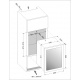 Racitor de vinuri Caso WineMaster Touch A one, 44 sticle, 117 W, negru/otel inoxidabil