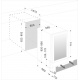 Racitor de vinuri Caso WineMaster Touch A one, 44 sticle, 117 W, negru/otel inoxidabil