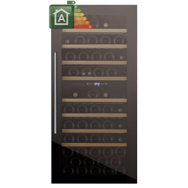 Racitor de vinuri Caso WineMaster Touch A one, 44 sticle, 117 W, negru/otel inoxidabil