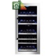 Racitor de vinuri Caso WineMaster Touch A one, 44 sticle, 117 W, negru/otel inoxidabil