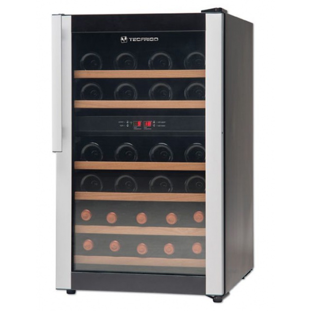 Racitor de vinuri Caso WineMaster Touch A one, 44 sticle, 117 W, negru/otel inoxidabil