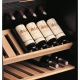 Vitrina de vinuri Tecfrigo Wine 185 Black, 197 sticle, 1 zona temperatura, negru / inox