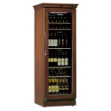 Vitrina de vinuri verticala Tecfrigo Cantinetta GLX, 106 sticle, 1 zona temperatura, finisaj lemn