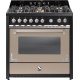 Aragaz Lofra RBI66MFT/CI, 60x60 cm, gaz, 4 arzatoare, grill, aprindere electronica, timer, crem