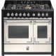 Aragaz Lofra RBI66MFT/CI, 60x60 cm, gaz, 4 arzatoare, grill, aprindere electronica, timer, crem