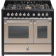Aragaz Lofra RBI66MFT/CI, 60x60 cm, gaz, 4 arzatoare, grill, aprindere electronica, timer, crem
