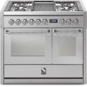 Aragaz Lofra RBI66MFT/CI, 60x60 cm, gaz, 4 arzatoare, grill, aprindere electronica, timer, crem