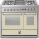 Aragaz Steel Genesi G10FF, 100X60cm, 6 arzatoare, 2 cuptoare, timer, aprindere electronica, celeste Aragaz Steel Genesi G10FF, 100X60cm, 6 arzatoare, 2 cuptoare, timer, aprindere electronica, celeste