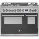 Aragaz Lofra RBI66MFT/CI, 60x60 cm, gaz, 4 arzatoare, grill, aprindere electronica, timer, crem