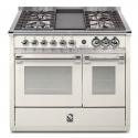 Aragaz Lofra RBI66MFT/CI, 60x60 cm, gaz, 4 arzatoare, grill, aprindere electronica, timer, crem