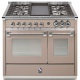 Aragaz Lofra RBI66MFT/CI, 60x60 cm, gaz, 4 arzatoare, grill, aprindere electronica, timer, crem