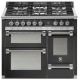 Aragaz Steel Ascot A10FFF, 100X60cm, 6 arzatoare, 3 cuptoare, timer, aprindere electronica, mov