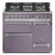 Aragaz Steel Ascot A10FFF-D, 100X60cm, 6 arzatoare, 3 cuptoare, timer, aprindere electronica, usa solida, inox