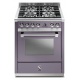 Aragaz Steel Ascot, 70X60cm, 4 arzatoare, cuptor electric multifunctional, timer, aprindere electronica, inox