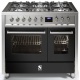 Aragaz Lofra RBI66MFT/CI, 60x60 cm, gaz, 4 arzatoare, grill, aprindere electronica, timer, crem