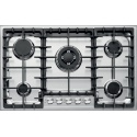 Aragaz Tecnogas P1X66M4VC, 60 cm, gaz, 4 arzatoare, grill, otel inoxidabil