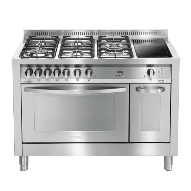 Aragaz Lofra RBI66MFT/CI, 60x60 cm, gaz, 4 arzatoare, grill, aprindere electronica, timer, crem
