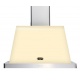 Hota decorativa Lofra Dolcevita 90 , 90 cm, 1 motor, 4 viteze, 800 m3/h, telecomanda, rosu burgundy