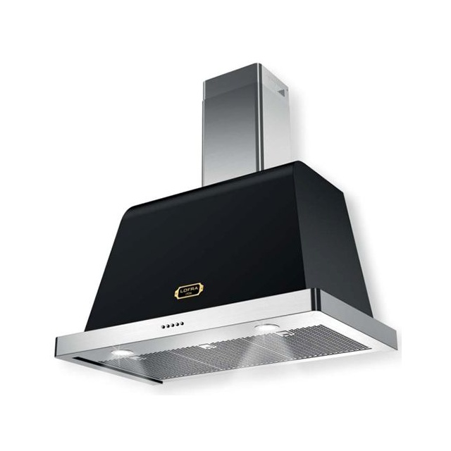 Hota decorativa Lofra Dolcevita 120 , 120 cm, 1 motor, 4 viteze, 800 m3/h, telecomanda, inox