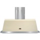 Hota decorativa Lofra Dolcevita 120 , 120 cm, 1 motor, 4 viteze, 800 m3/h, telecomanda, rosu burgundy