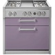 Plita profesionala cu spatii depozitare Steel Genesi G9C, 90x65 cm, 6 arzatoare, 2 sertare, aprindere electronica, inox