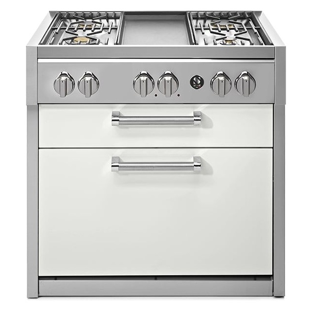 Aragaz Lofra RBI66MFT/CI, 60x60 cm, gaz, 4 arzatoare, grill, aprindere electronica, timer, crem