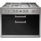Aragaz Lofra RBI66MFT/CI, 60x60 cm, gaz, 4 arzatoare, grill, aprindere electronica, timer, crem